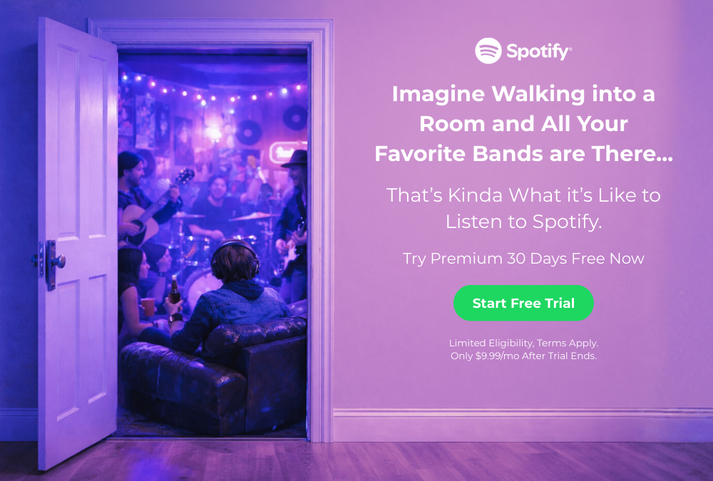 Spotify Visual Ad