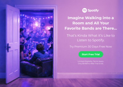 Spotify Visual Ad